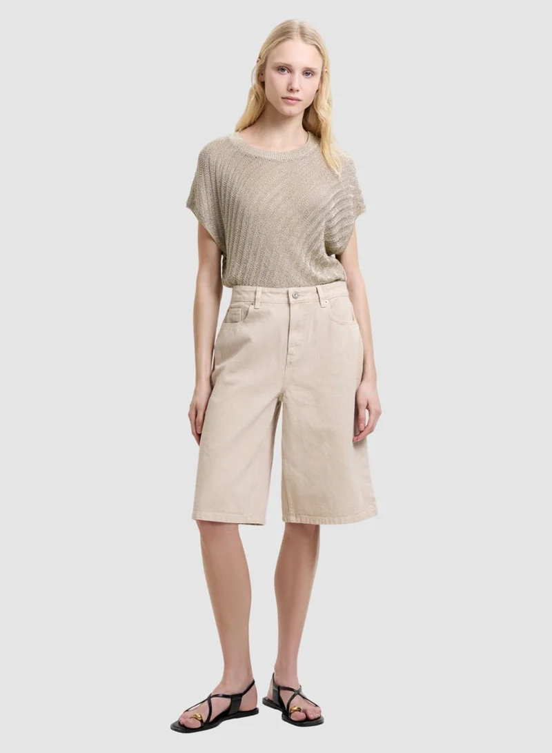 فرنش كونكشن Dallas Denim Shorts